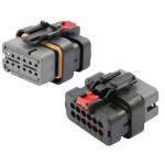 Automotive connectors plug housing series 2, 3, 4, 6, 8, 12position
